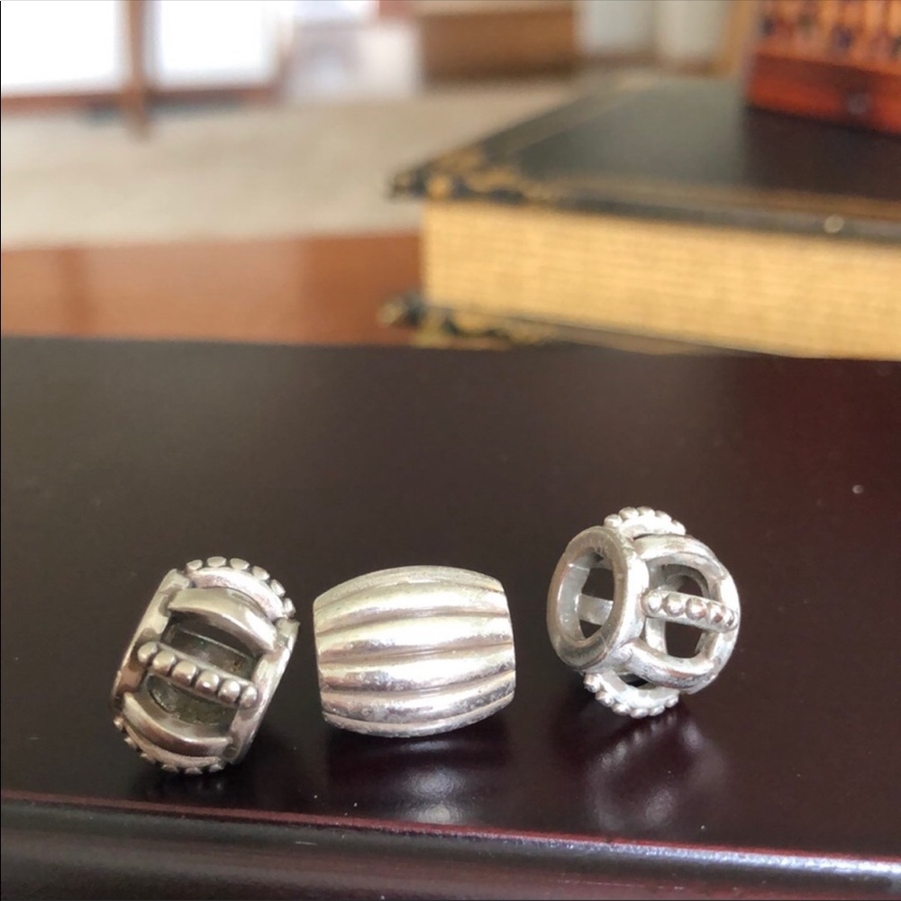 Set of 3 Brighton Spacer beads